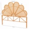 Bali & Pari Flower Modern Bohemian Honey Rattan King Size Standalone Headboard 243-13583-ZORO - alternate 5